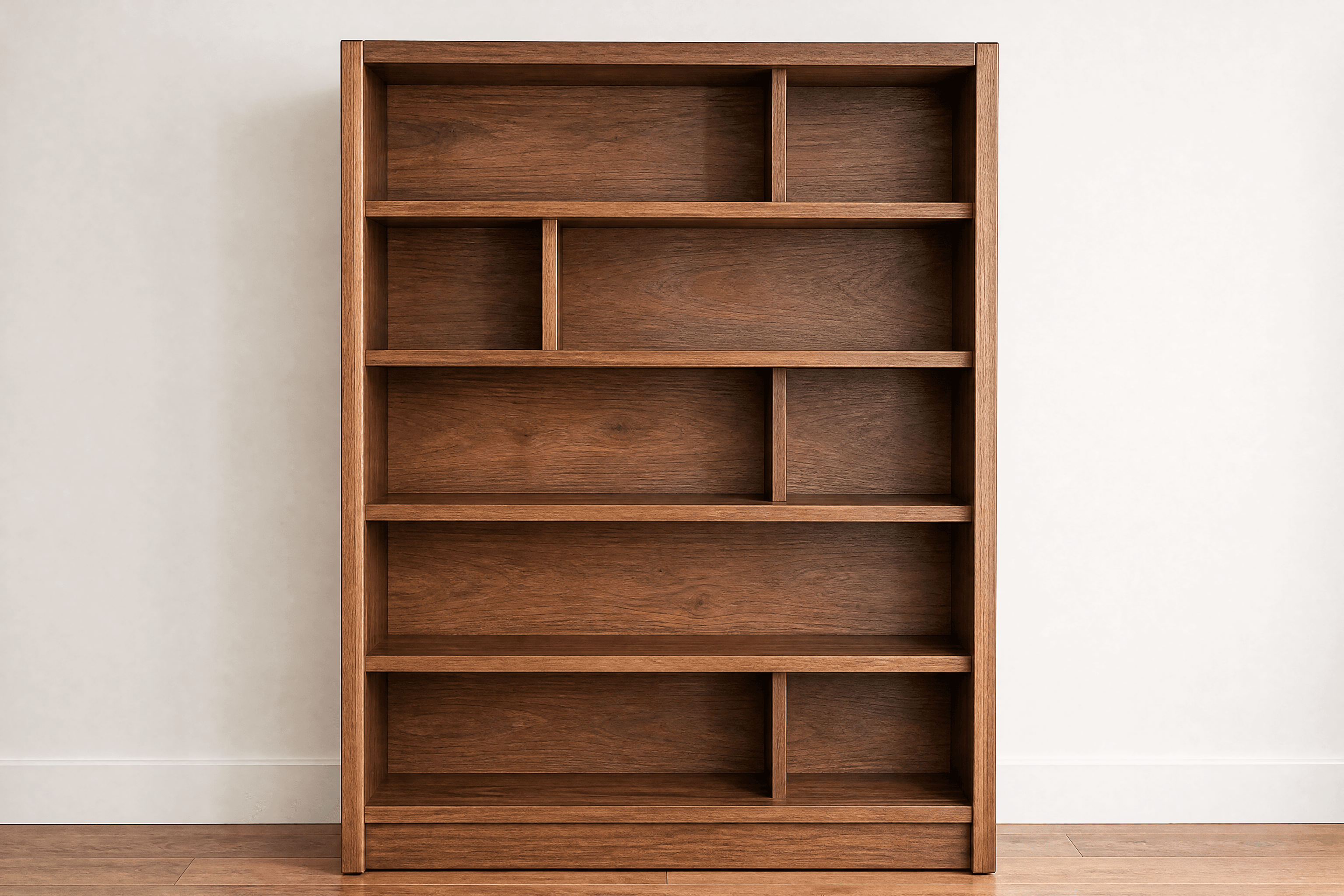 Timber bookshelf reference build