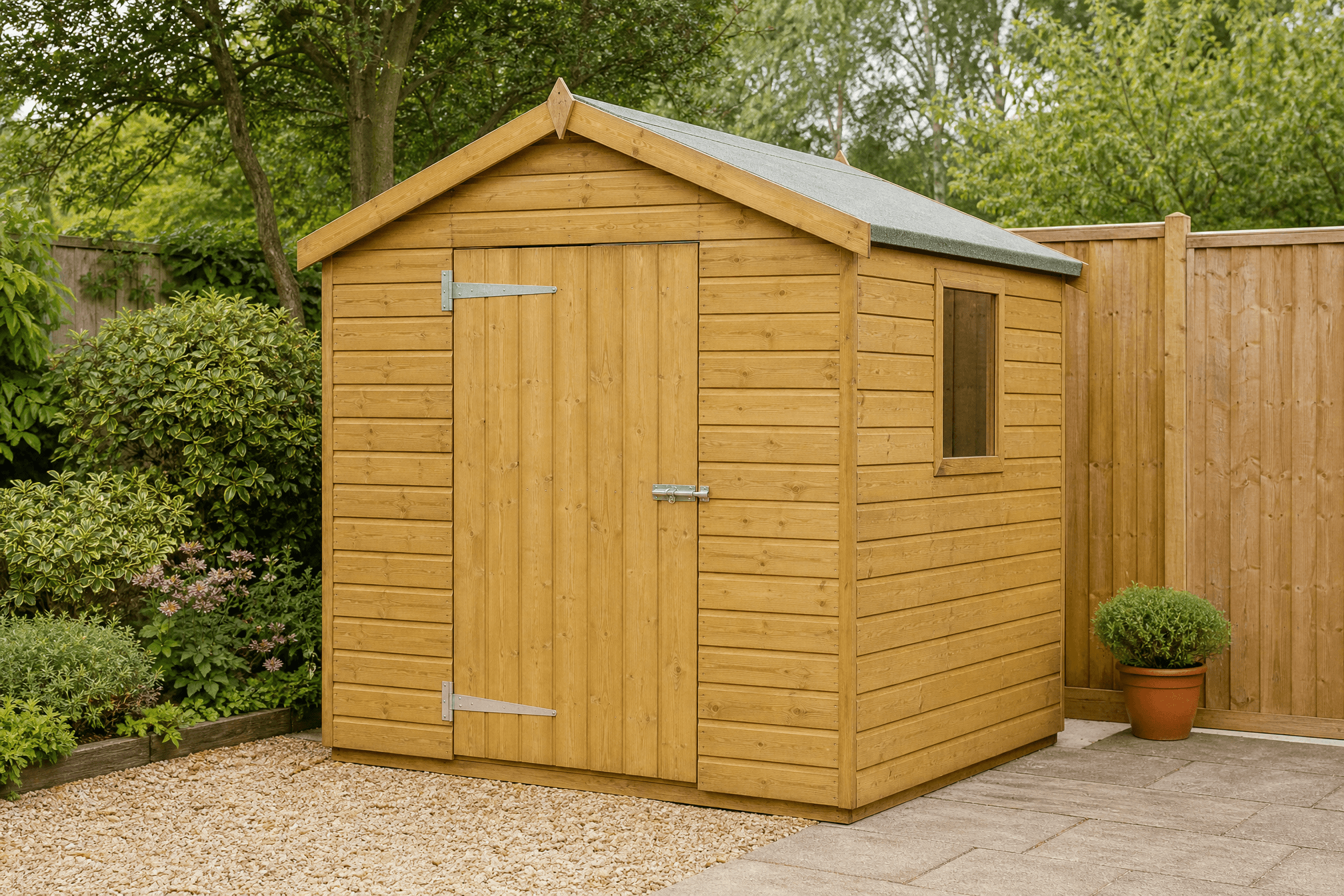 Garden storage shed reference build