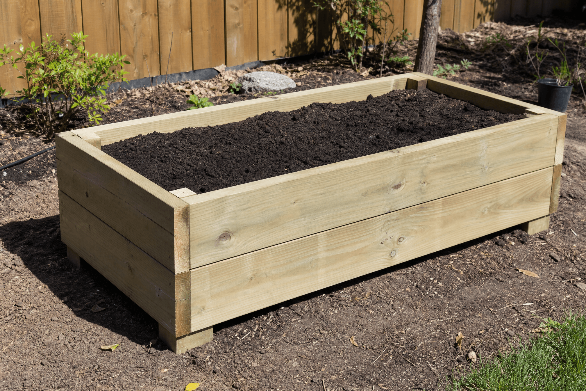 Raised garden bed reference build